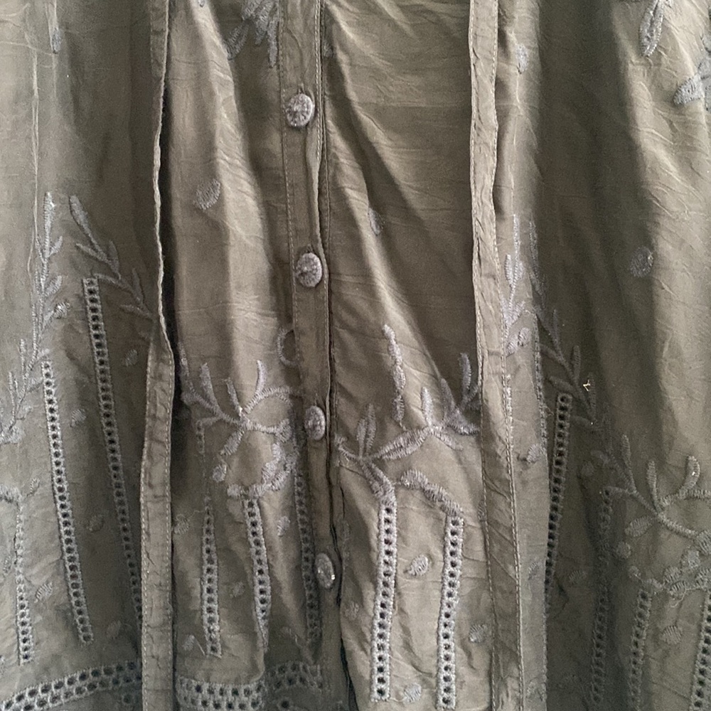 Johnny Was Button Down Blouse - image 4